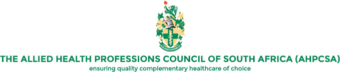 The Allied Health Professions Council of South Africa